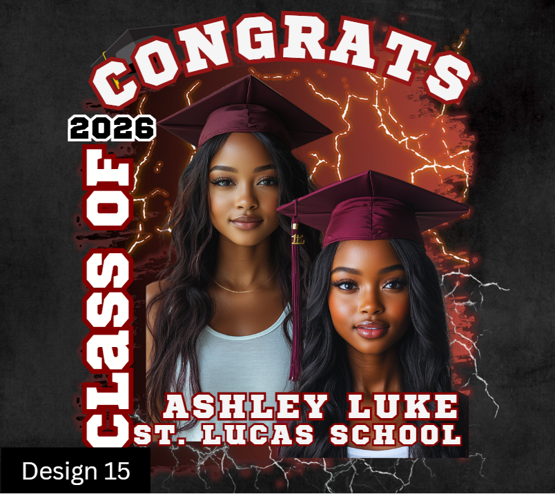 1.  MajorFLEX- Graduation:  TShirts/Tumblers & Fans