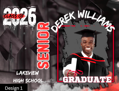 1.  MajorFLEX- Graduation:  TShirts/Tumblers & Fans