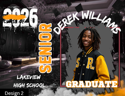 1.  MajorFLEX- Graduation:  TShirts/Tumblers & Fans