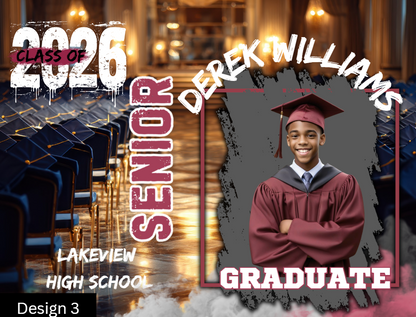 1.  MajorFLEX- Graduation:  TShirts/Tumblers & Fans