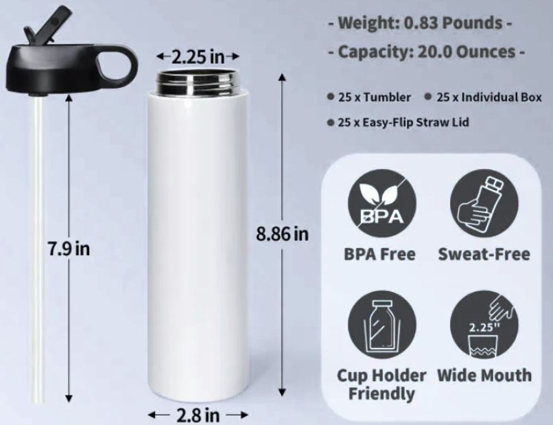 01. 32oz Blank Stadium Cups