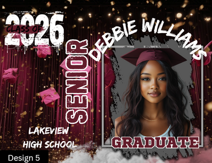 1.  MajorFLEX- Graduation:  TShirts/Tumblers & Fans