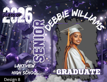 1.  MajorFLEX- Graduation:  TShirts/Tumblers & Fans