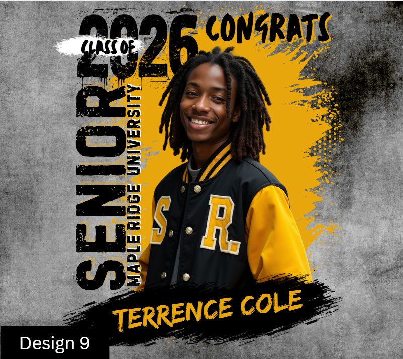 1.  MajorFLEX- Graduation:  TShirts/Tumblers & Fans