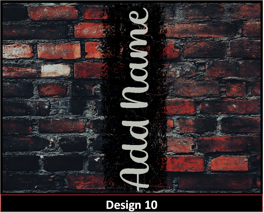 MajorFlex:  {{Add Name}}  Brick Tumbler Designs