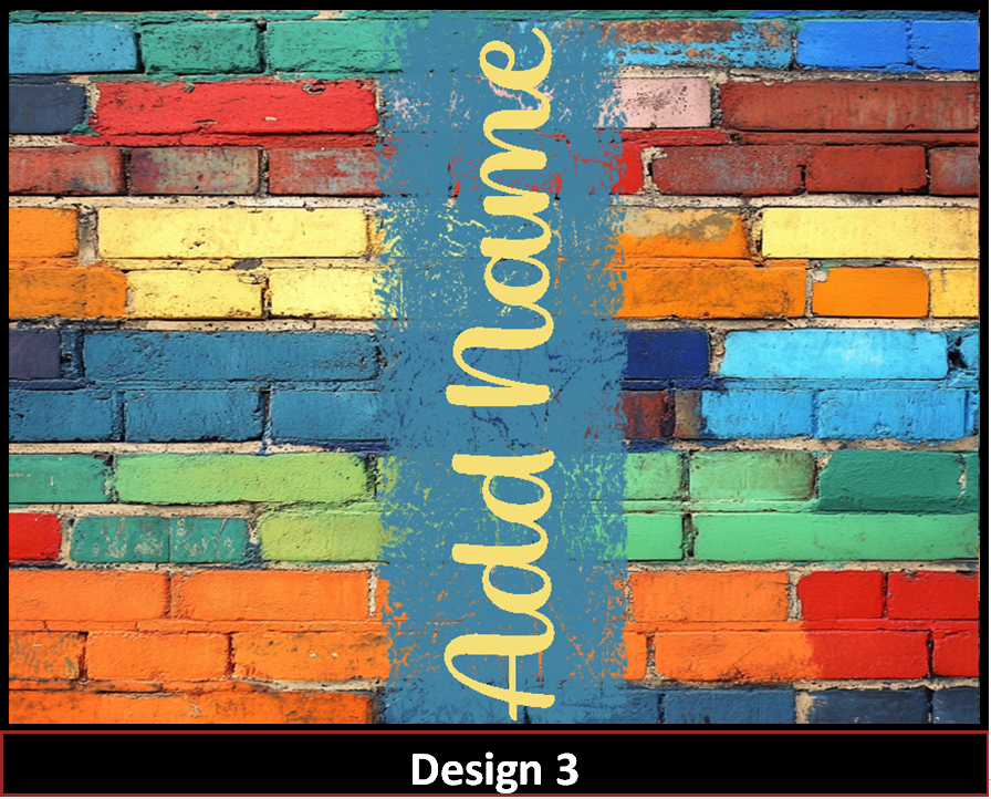 MajorFlex:  {{Add Name}}  Brick Tumbler Designs
