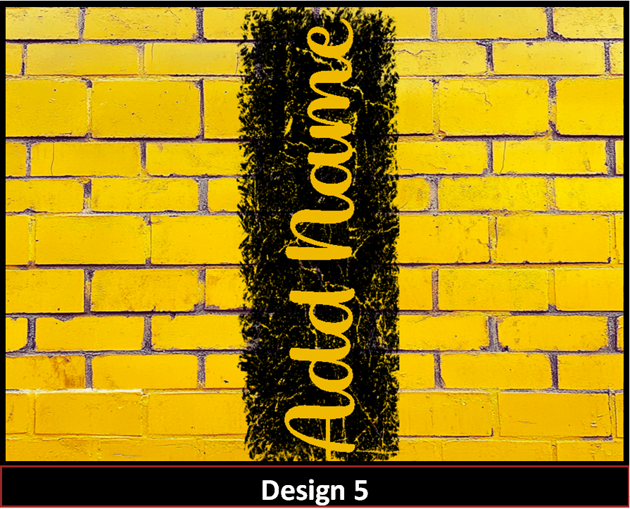 MajorFlex:  {{Add Name}}  Brick Tumbler Designs
