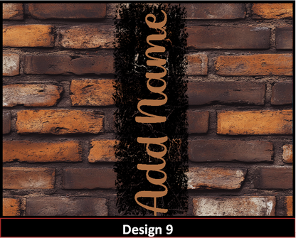 MajorFlex:  {{Add Name}}  Brick Tumbler Designs