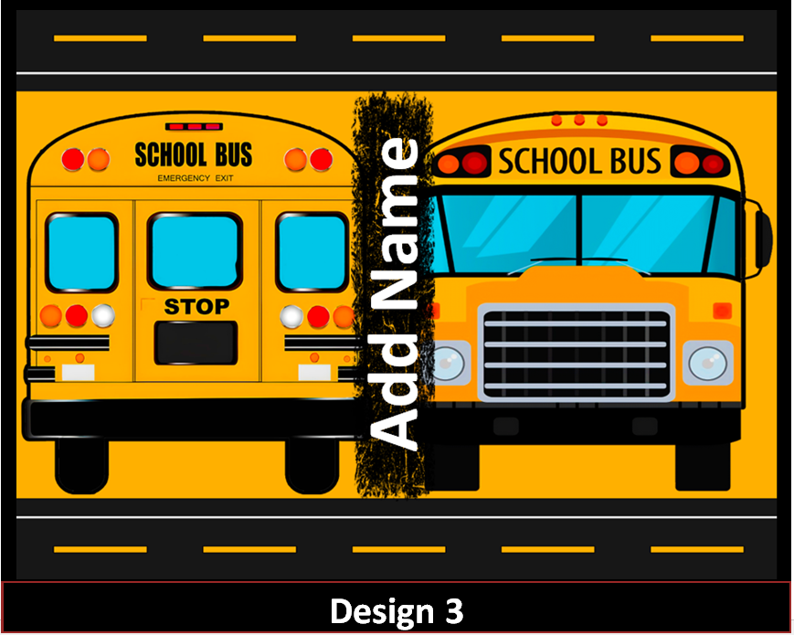 MajorFLEX:  Occupation-  School Bus Driver Tumbler Designs