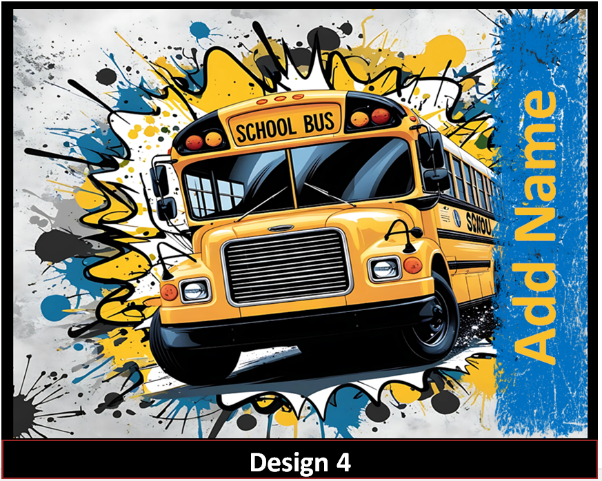 MajorFLEX:  Occupation-  School Bus Driver Tumbler Designs