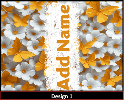 MajorFLEX:  {{Add Name}}  Butterfly Tumbler Designs