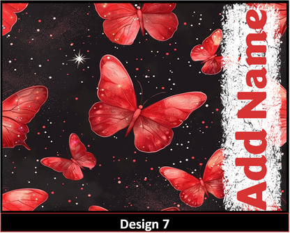 MajorFLEX:  {{Add Name}}  Butterfly Tumbler Designs