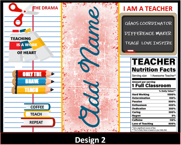 MajorFLEX: Occupation - Education Tumbler Designs