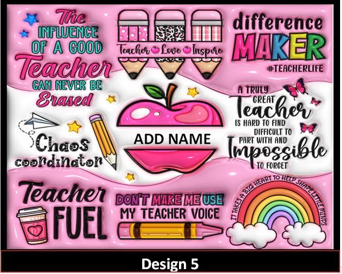 MajorFLEX: Occupation - Education Tumbler Designs