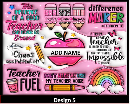 MajorFLEX: Occupation - Education Tumbler Designs