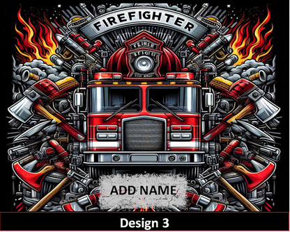 MajorFLEX:  Occupation -   Firefighter and Police Officer Tumbler Designs