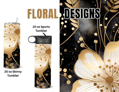 MajorFLEX:  {{Add Name}}  FloralTumbler Designs