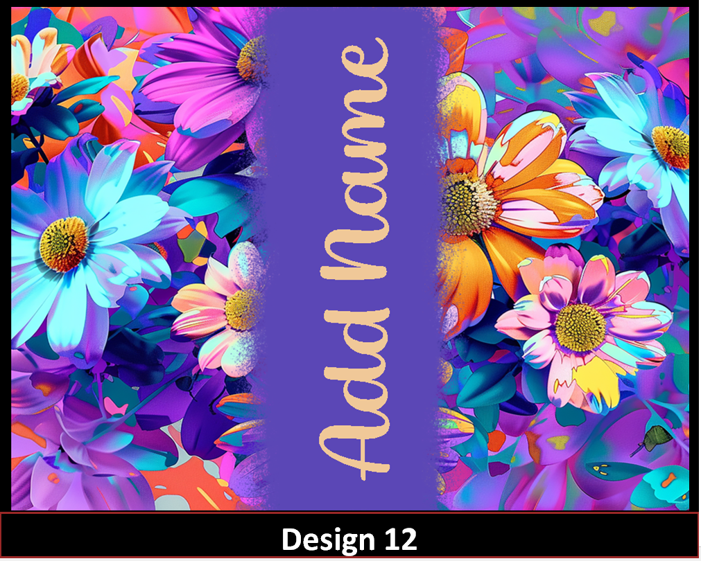 MajorFLEX:  {{Add Name}}  FloralTumbler Designs