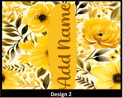 MajorFLEX:  {{Add Name}}  FloralTumbler Designs