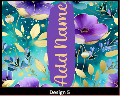MajorFLEX:  {{Add Name}}  FloralTumbler Designs