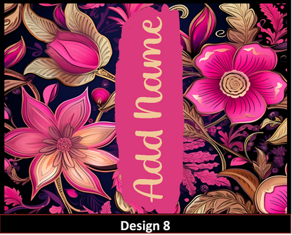 MajorFLEX:  {{Add Name}}  FloralTumbler Designs