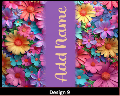 MajorFLEX:  {{Add Name}}  FloralTumbler Designs