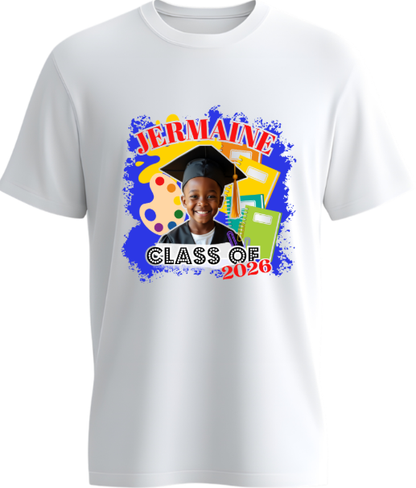 1.  MajorFLEX- Child Graduation:  TShirts/Tumblers & Fans