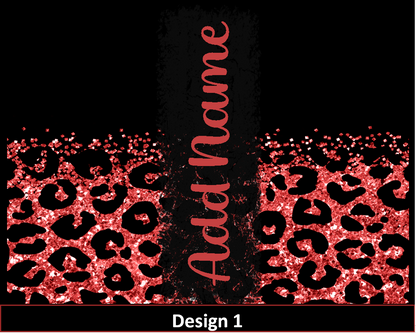 MajorFLEX:  {{Add Name}}  Lepoard Glitter Tumbler Designs