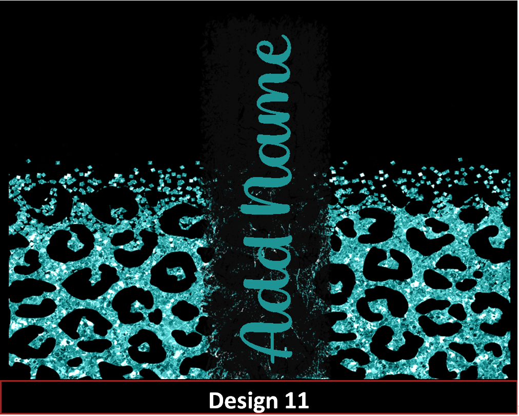 MajorFLEX:  {{Add Name}}  Lepoard Glitter Tumbler Designs