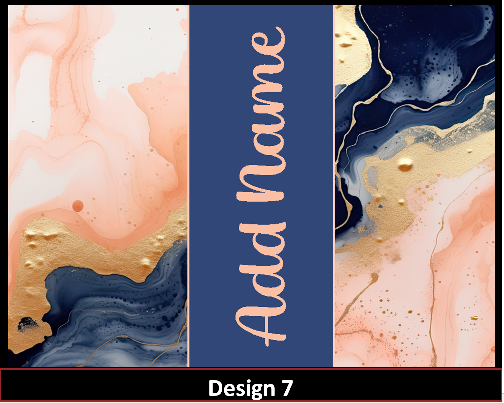 Major Flex:  {{Add Name}}  Marble Tumbler Designs