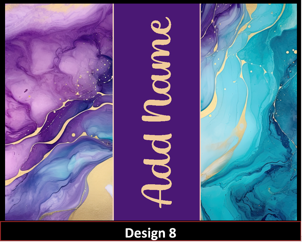 Major Flex:  {{Add Name}}  Marble Tumbler Designs