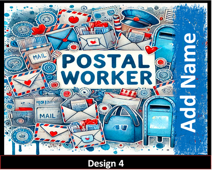 MajorFLEX:  Occupation - PostalWorker Tumbler Designs
