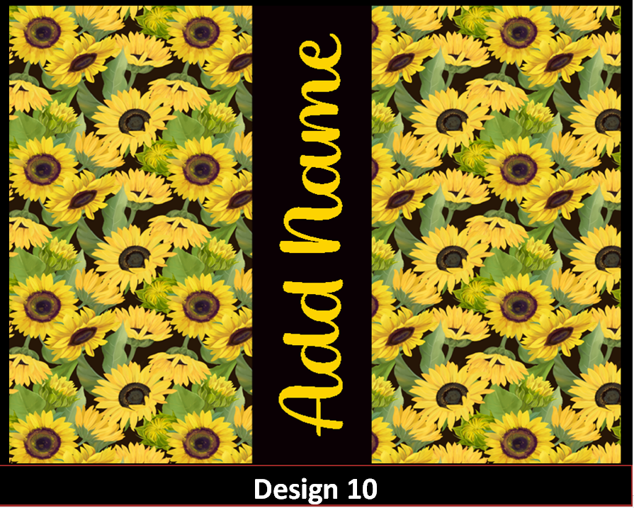 MajorFLEX:  {{Add Name}}  Sunflower Tumbler Designs