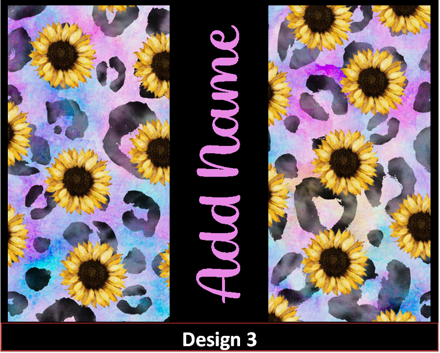 MajorFLEX:  {{Add Name}}  Sunflower Tumbler Designs