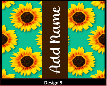 MajorFLEX:  {{Add Name}}  Sunflower Tumbler Designs