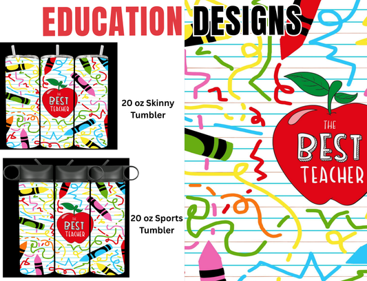 MajorFLEX: Occupation - Education Tumbler Designs