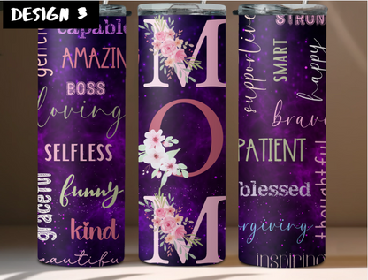 Mother's Day 20 oz Skinny Tumbler's