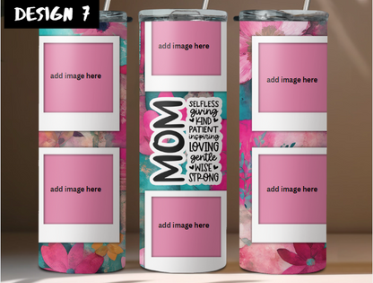 Mother's Day 20 oz Skinny Tumbler's