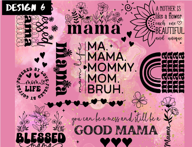 Mother's Day 20 oz Skinny Tumbler's