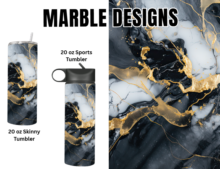 Major Flex:  {{Add Name}}  Marble Tumbler Designs