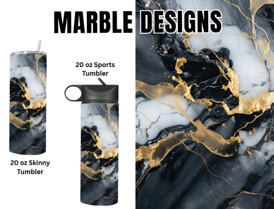 Major Flex:  {{Add Name}}  Marble Tumbler Designs